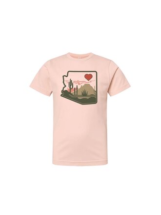 Heart of the Desert Toddler Tee - Pink Heart of the Desert Toddler Tee - Pink