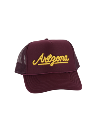 1421 - iconic arizona Arizona Coach Trucker Hat
