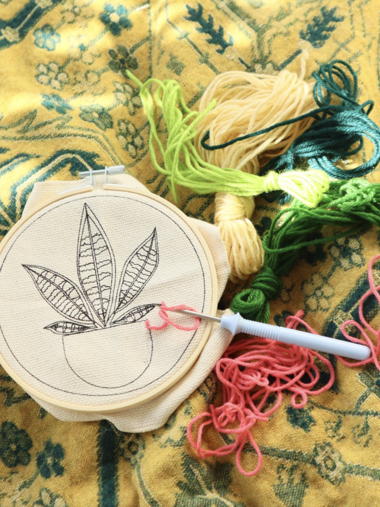 Plant Punch Needle Kit