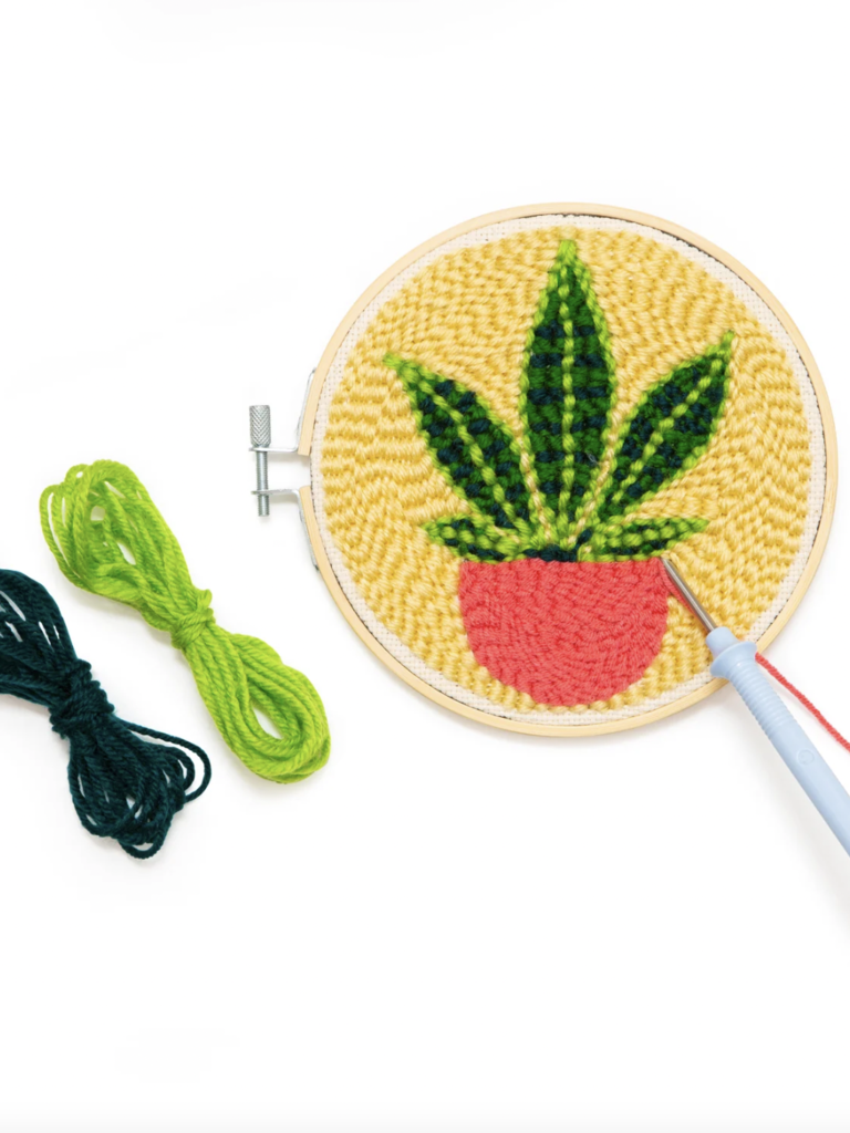 Plant Punch Needle Kit