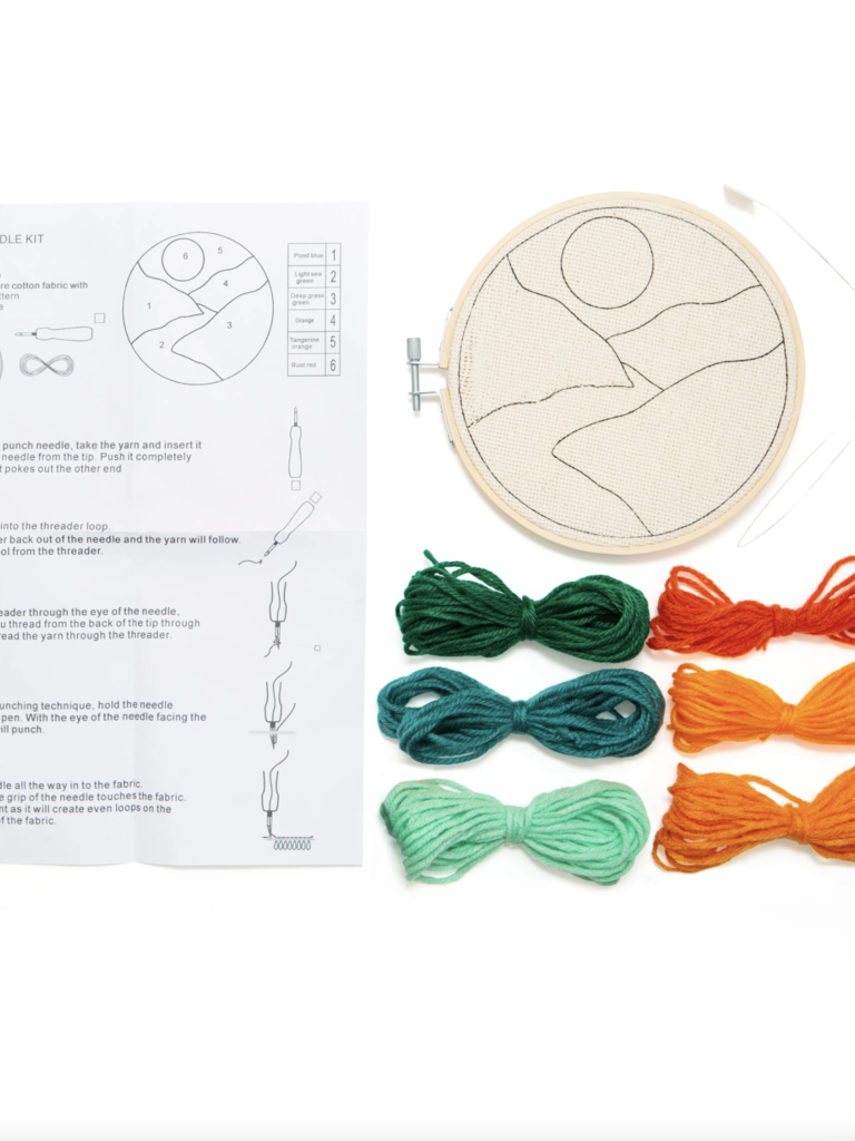 Landscape Punch Needle Kit