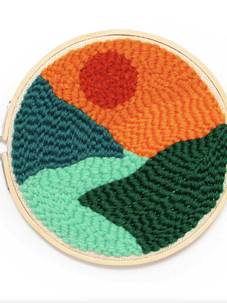 Landscape Punch Needle Kit
