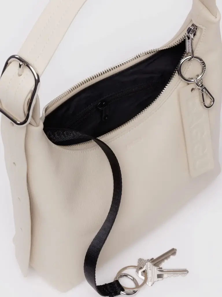 Mini Recycled Leather Shoulder Bag