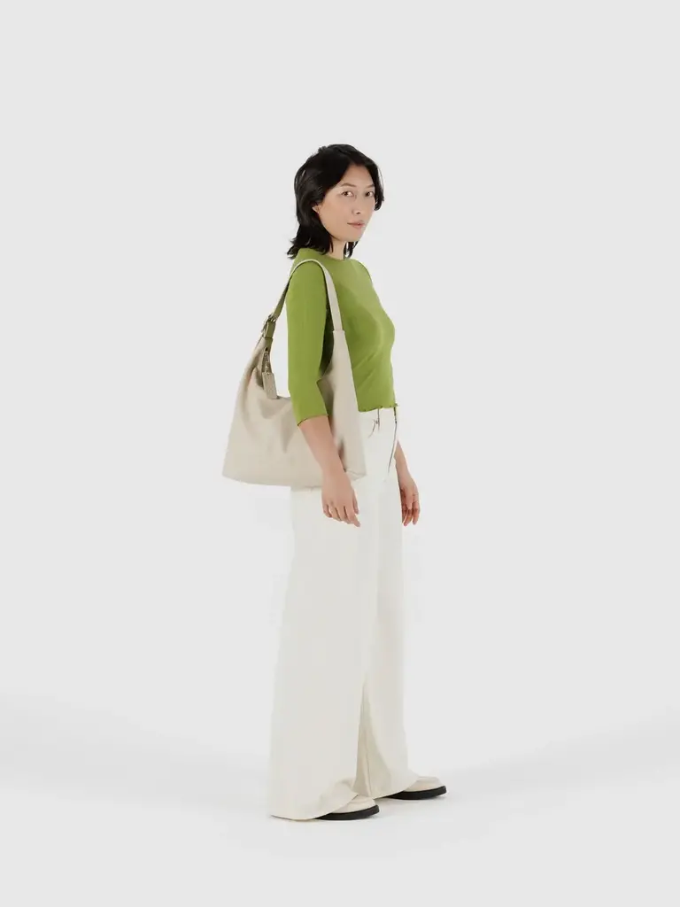 Recycled Leather Shoulder Bag