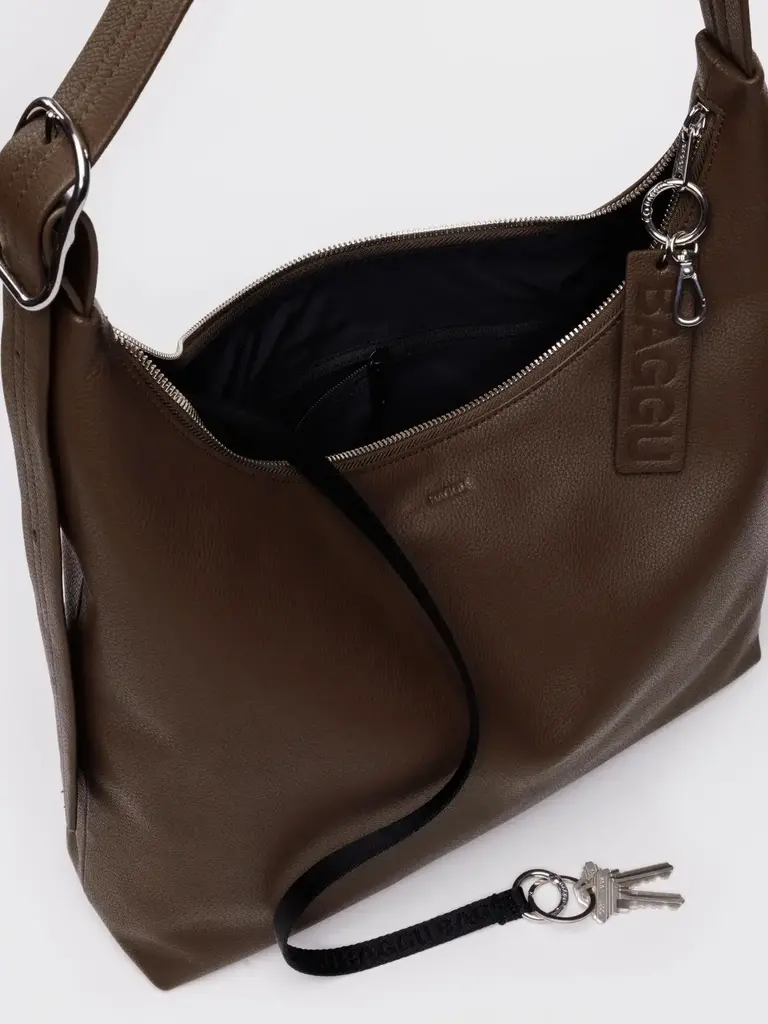Recycled Leather Shoulder Bag