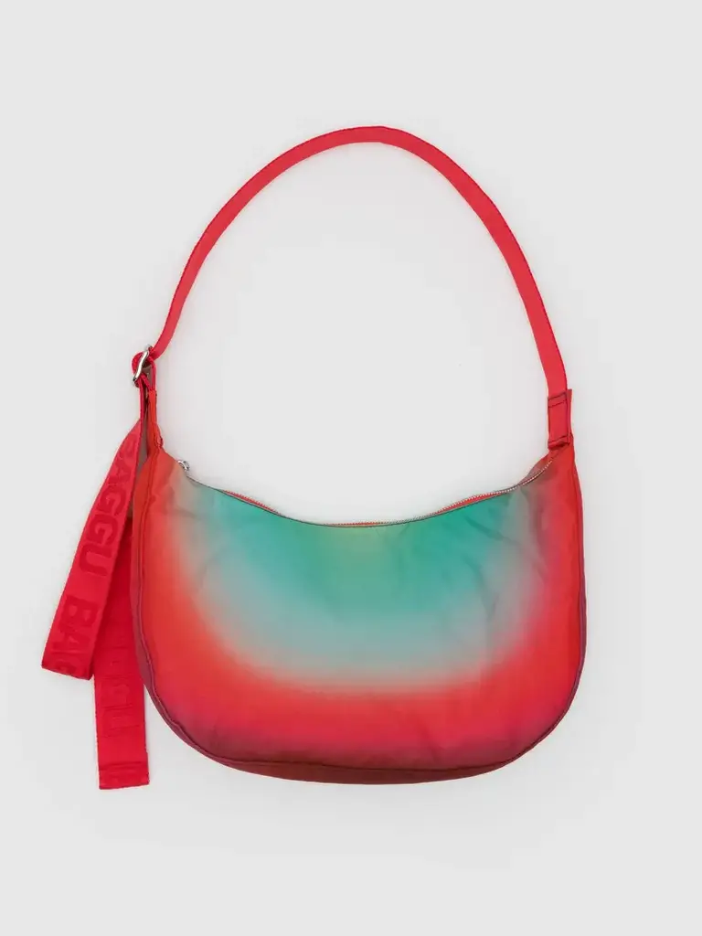 Medium Nylon Crescent Bag