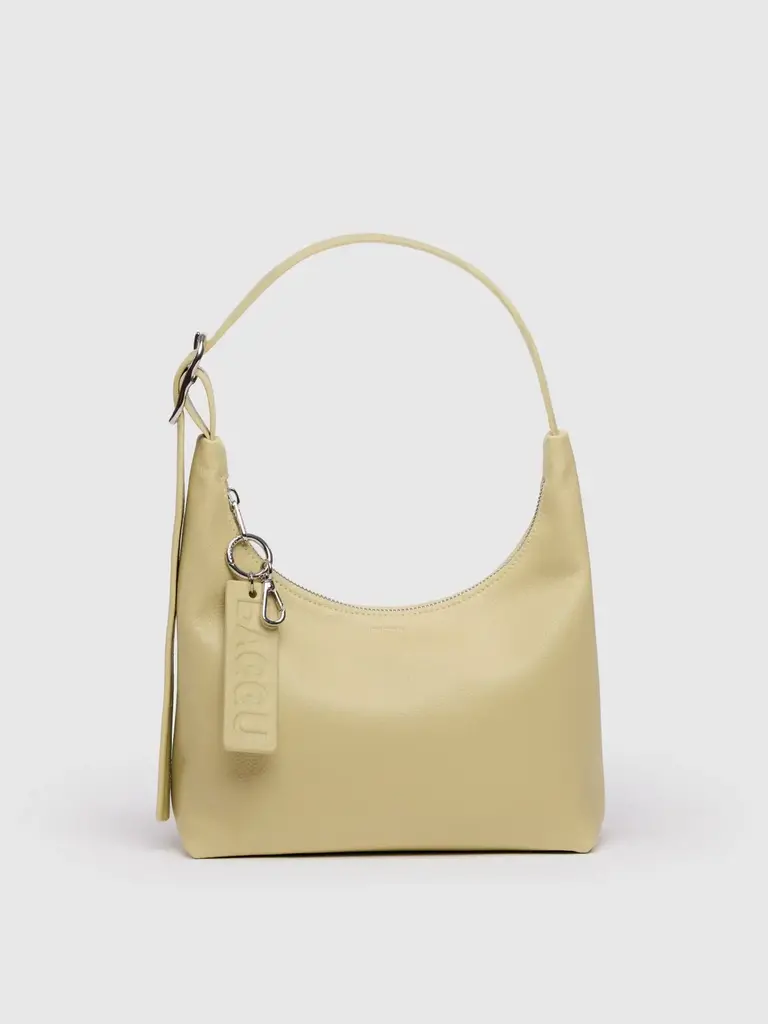 Mini Recycled Leather Shoulder Bag
