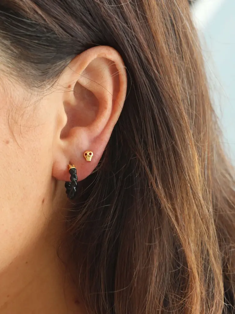 Tiniest Skull Studs
