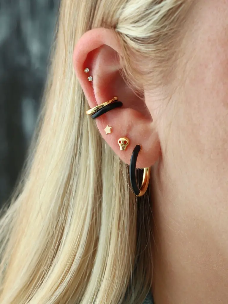 Tiniest Skull Studs