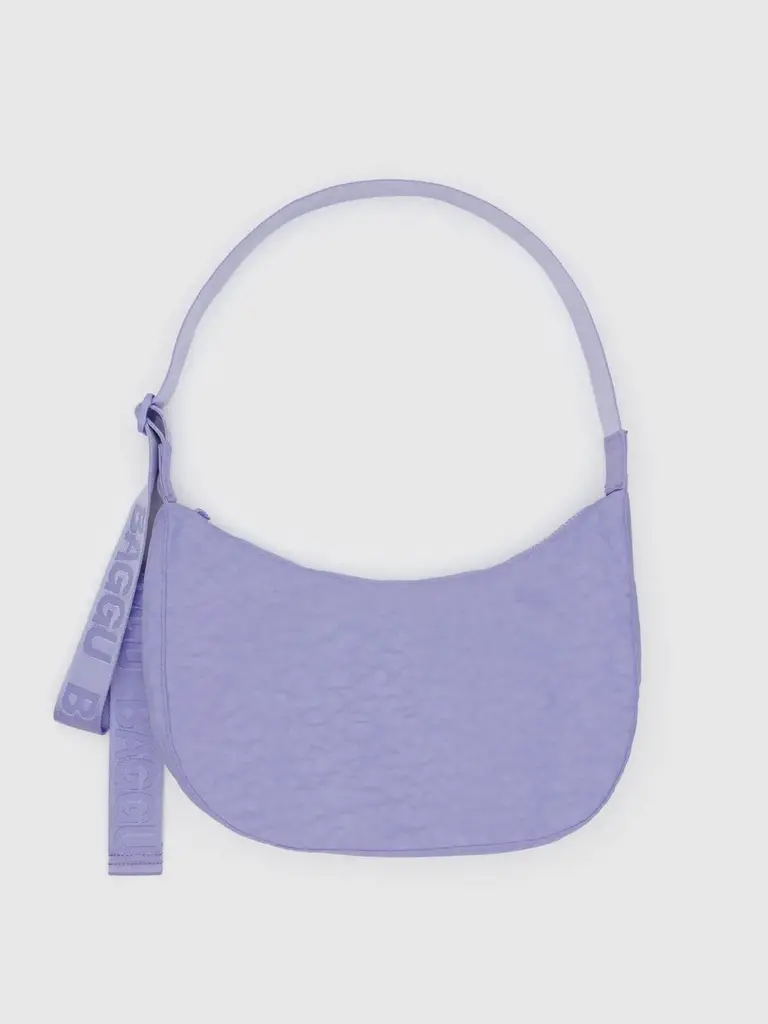 Medium Nylon Crescent Bag