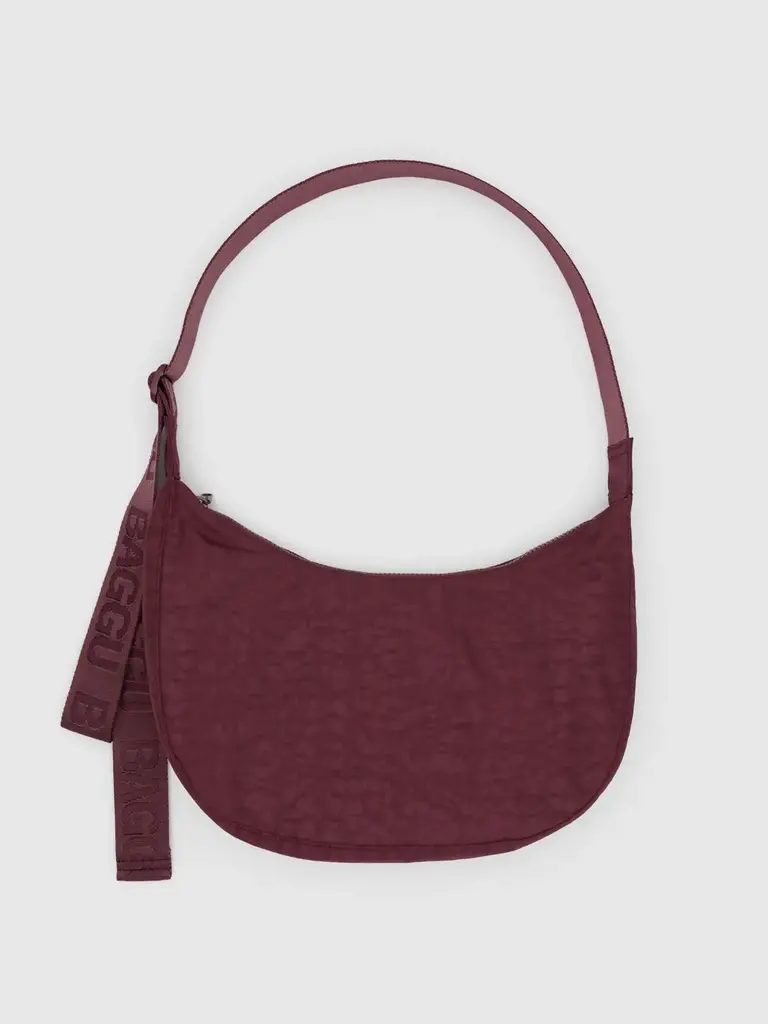 Medium Nylon Crescent Bag