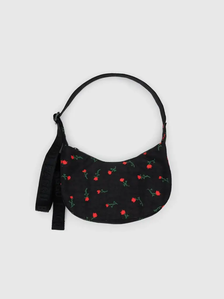 Small Nylon Crescent Bag