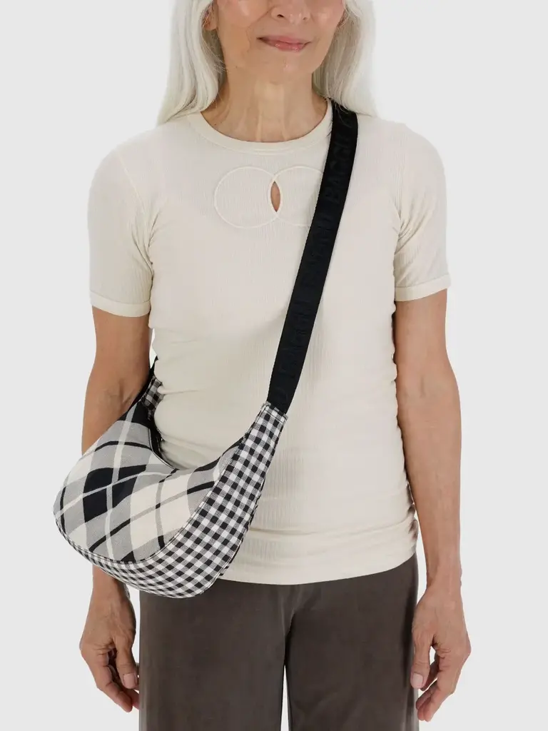 Small Nylon Crescent Bag