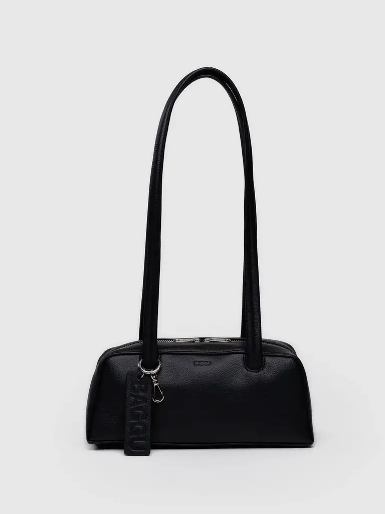 Small Recycled Leather Bowler Bag