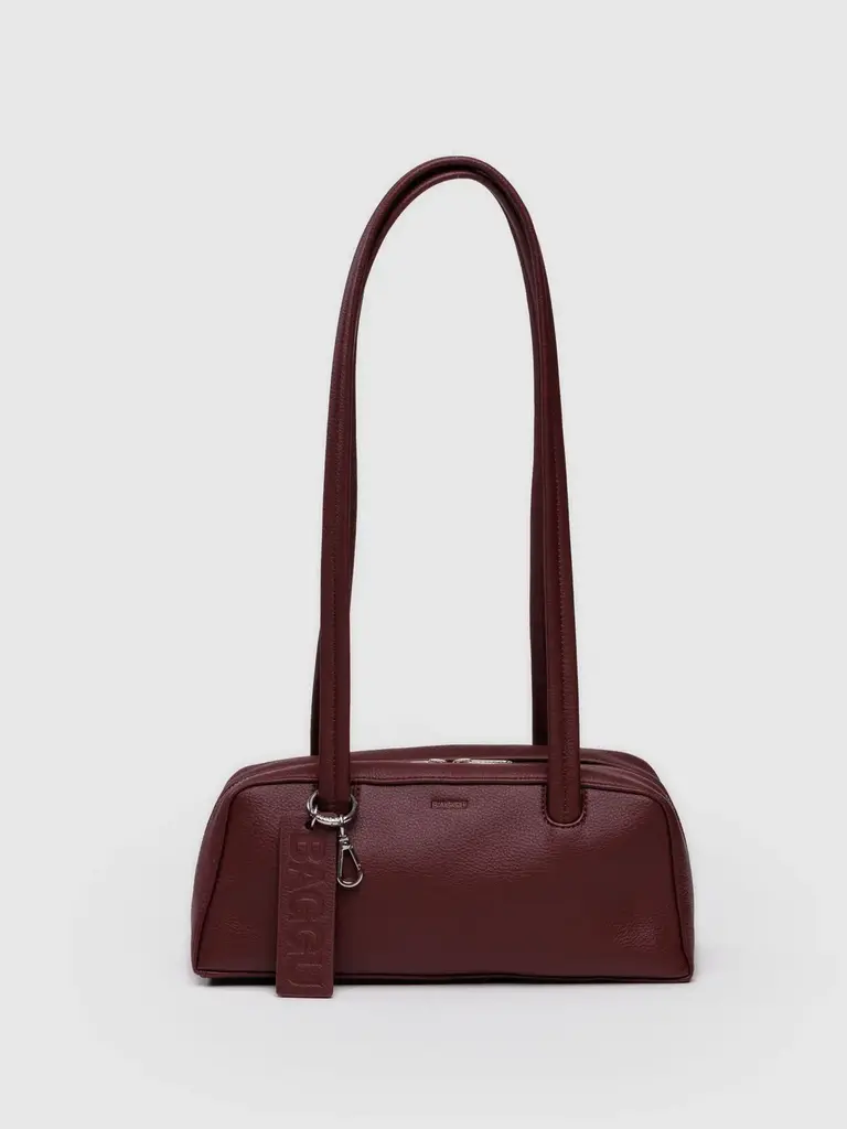 Small Recycled Leather Bowler Bag