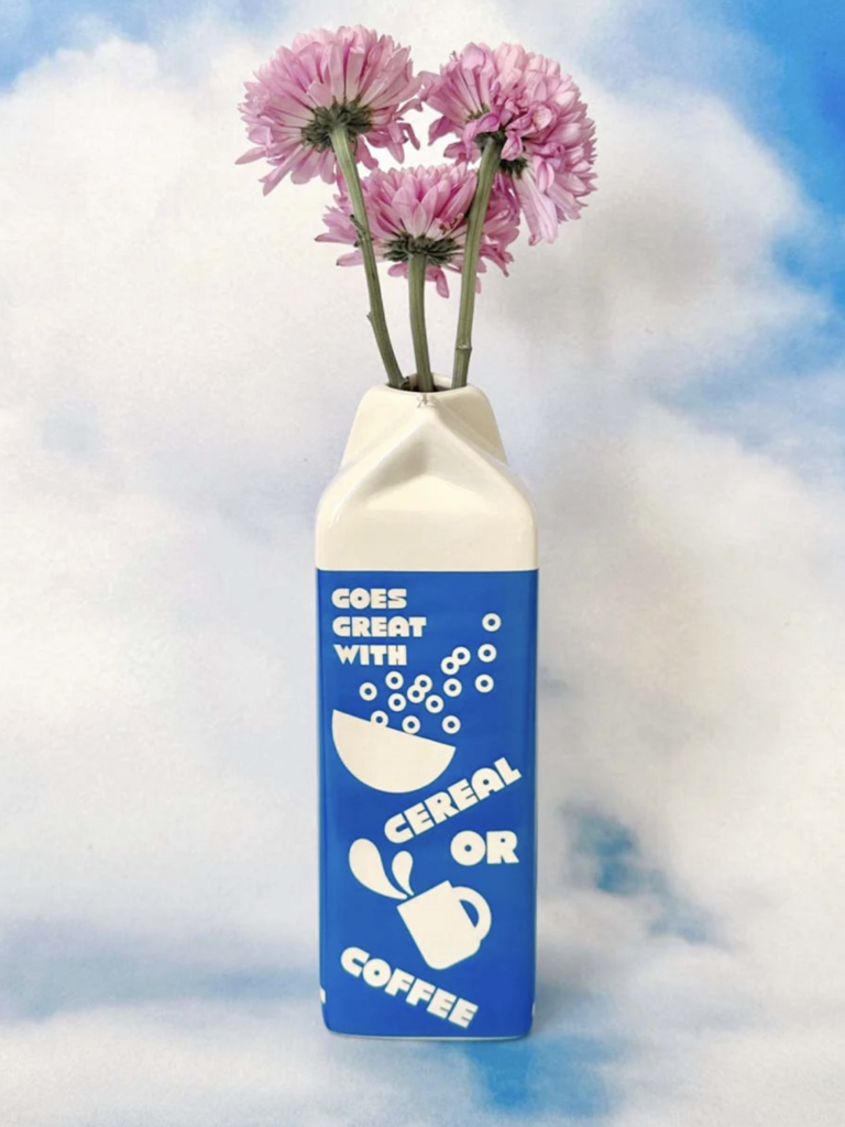 Oat Milk Vase