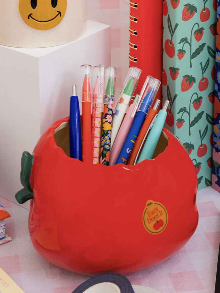 Apple Planter/Pencil Cup