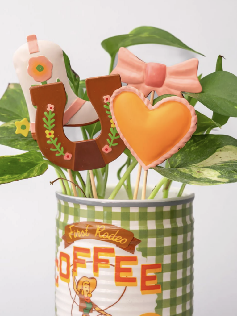 Cowgirl Plant Stakes