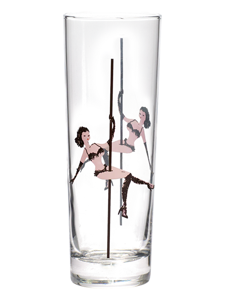 Stripper Girl Glass