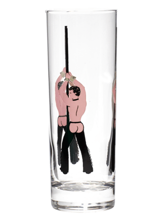 Stripper Guy Glass