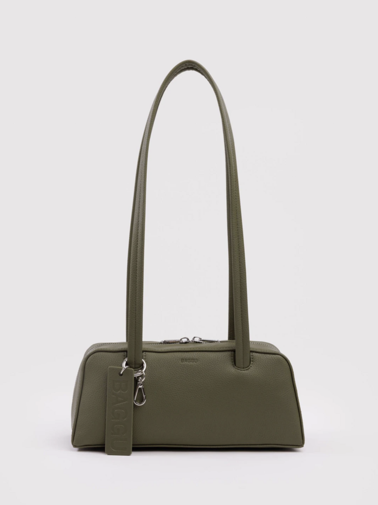 Small Recycled Leather Bowler Bag