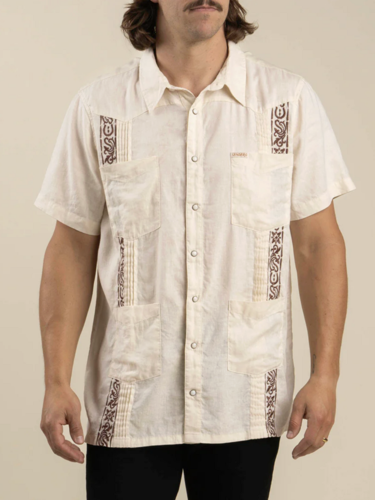 Caballero Guayabera Button-Up Shirt
