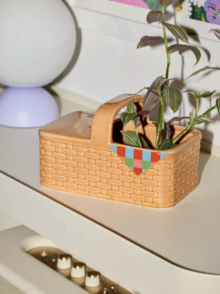 Picnic Basket Planter