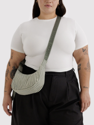 Small Nylon Crescent Bag