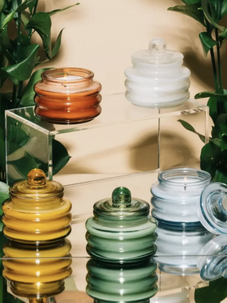 Beam Glass Candle