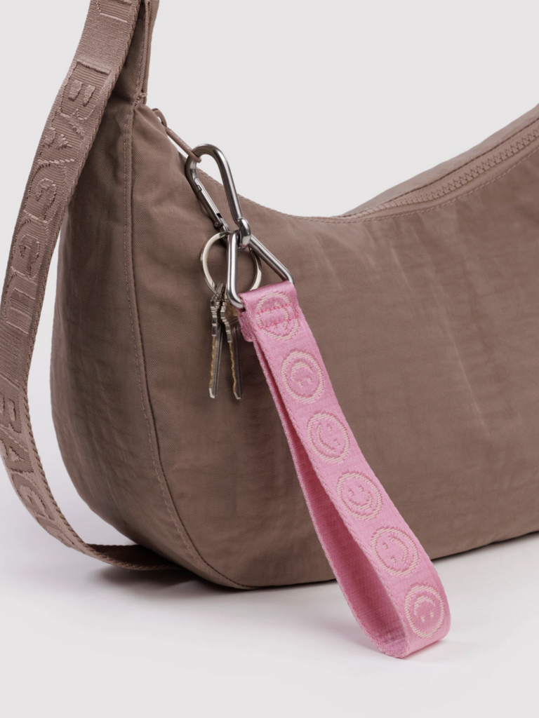 Logo Key Chain - Pink Happy