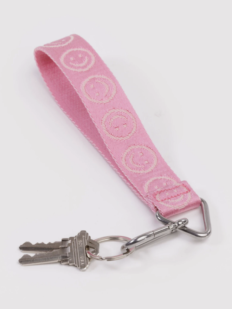 Logo Key Chain - Pink Happy