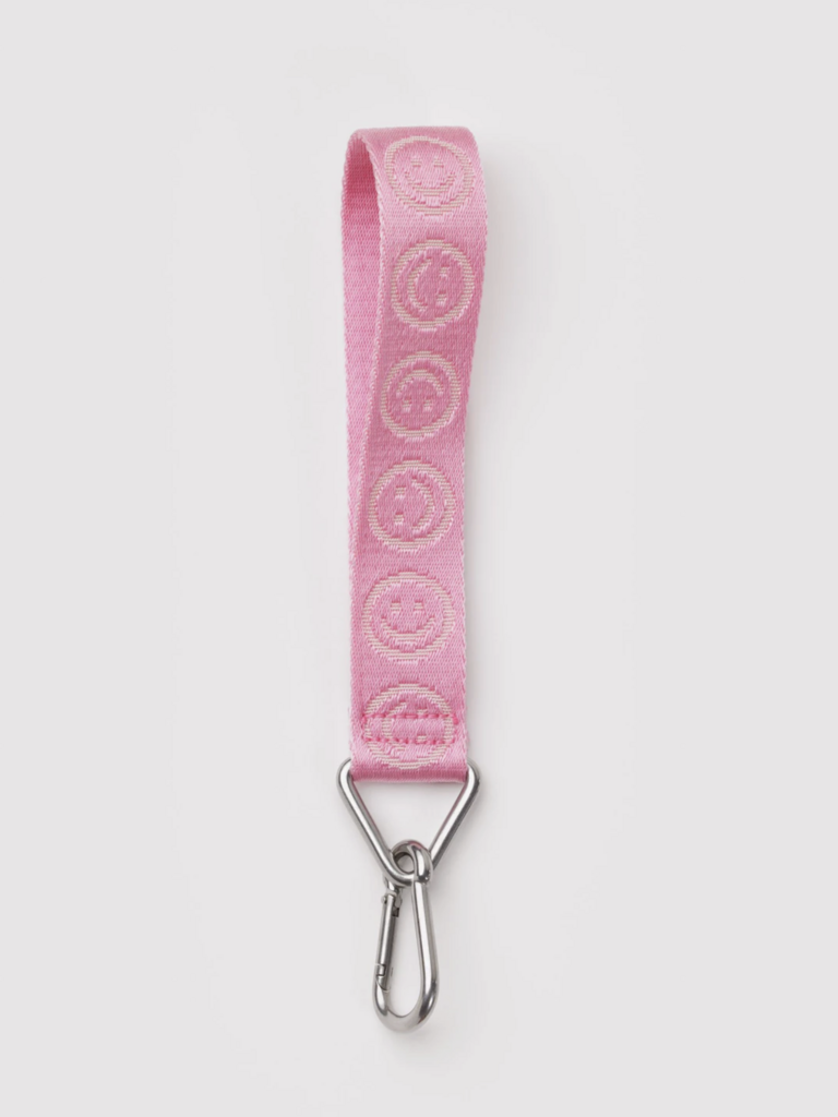 Logo Key Chain - Pink Happy