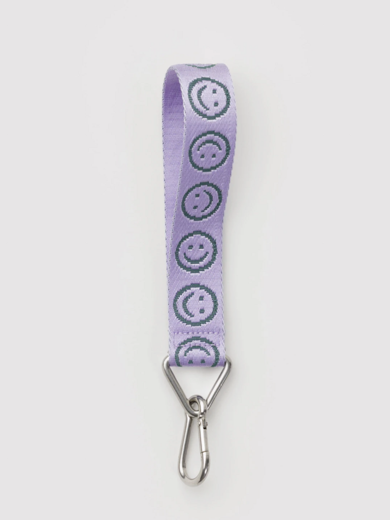 Logo Key Chain Lilac Happy