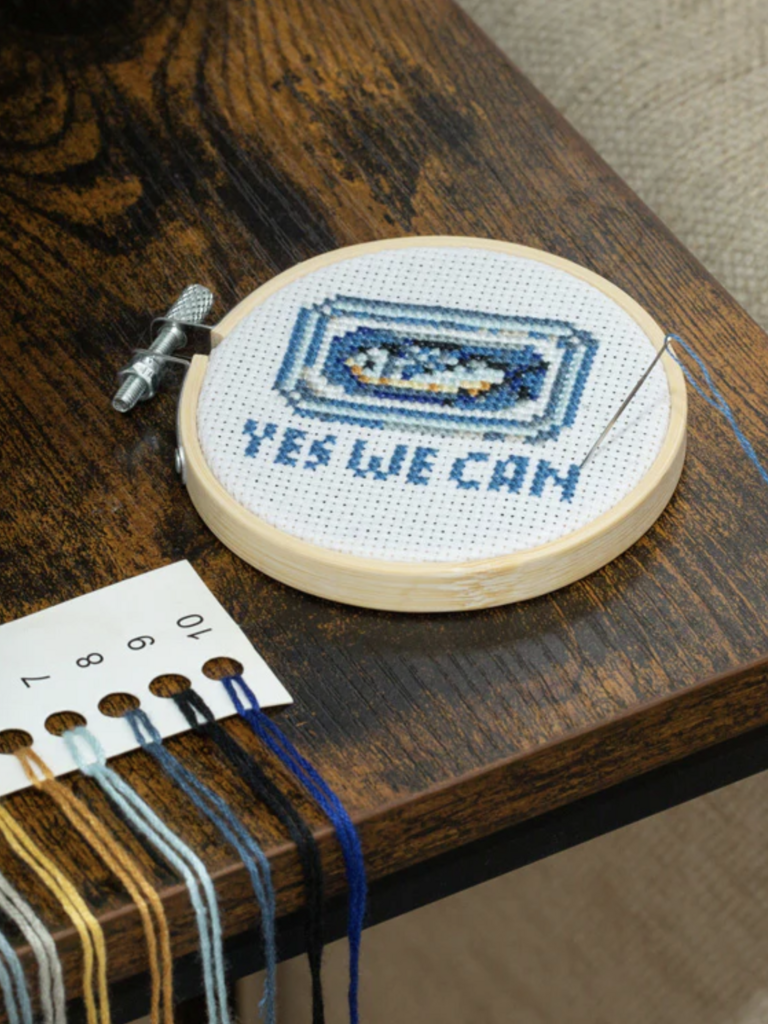 Mini Cross Stitch - Sardine
