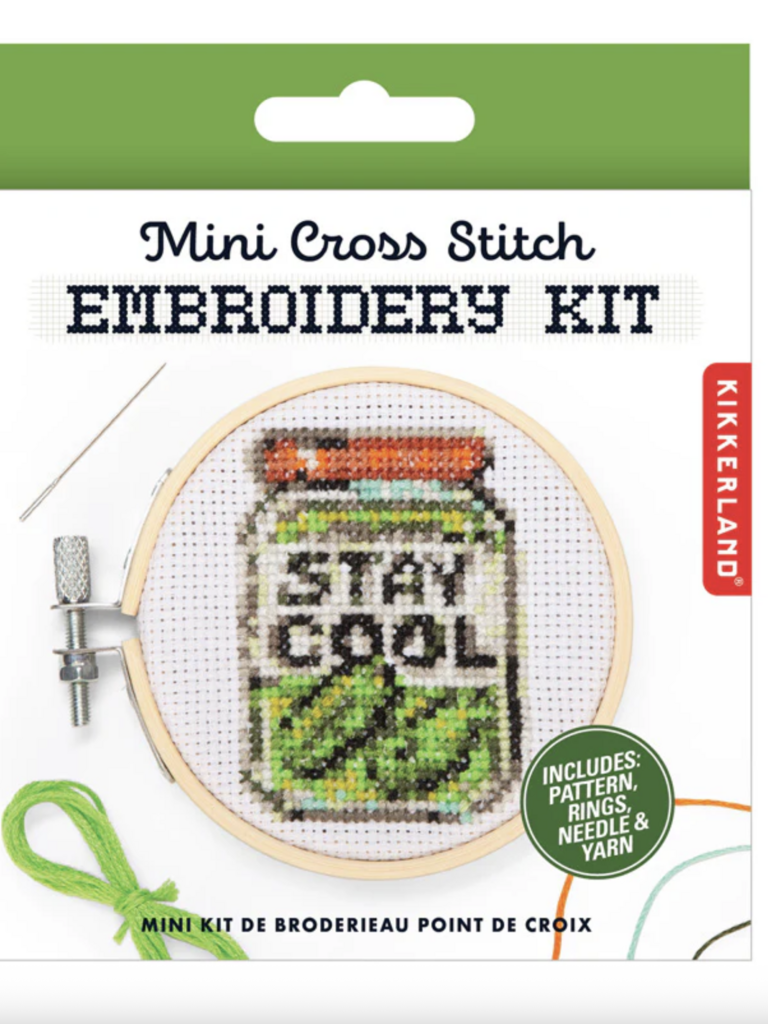 Mini Cross Stitch - Pickle