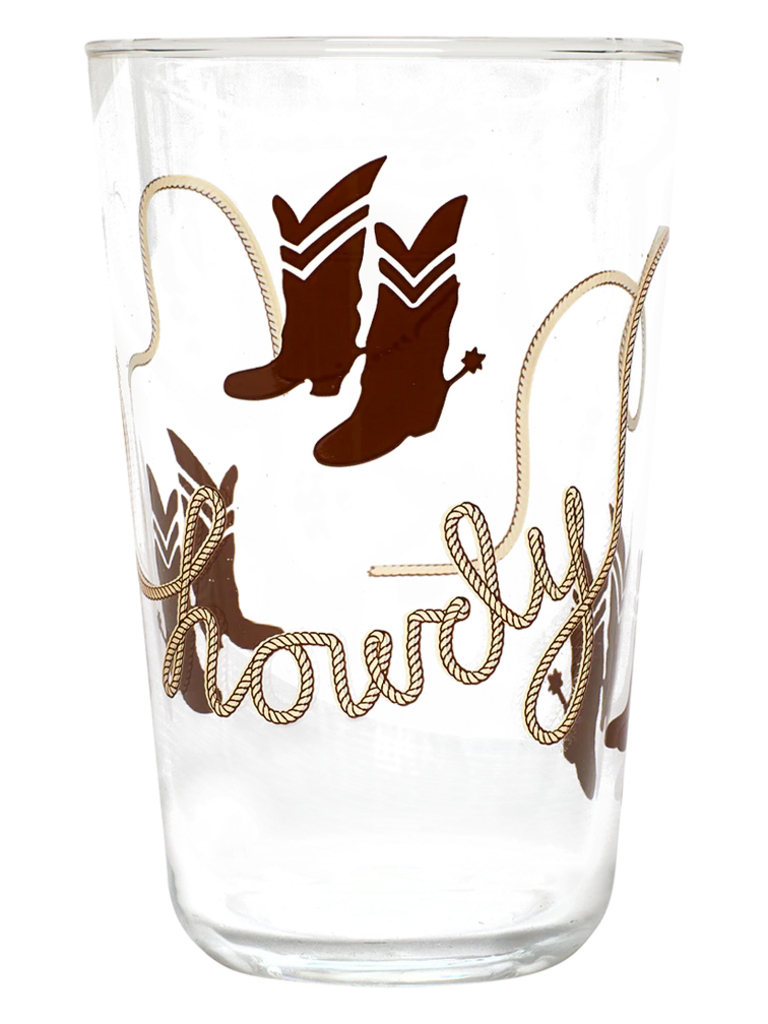 Cowboy Boots Glass