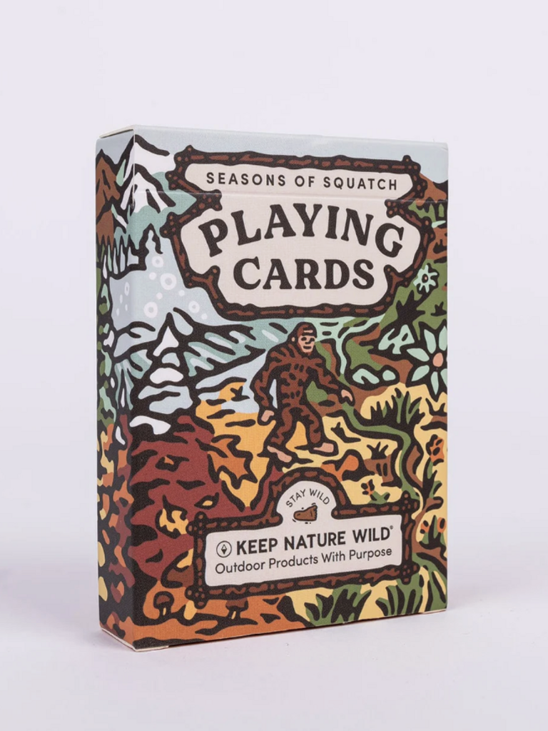 Seasons of Squatch Playing Cards