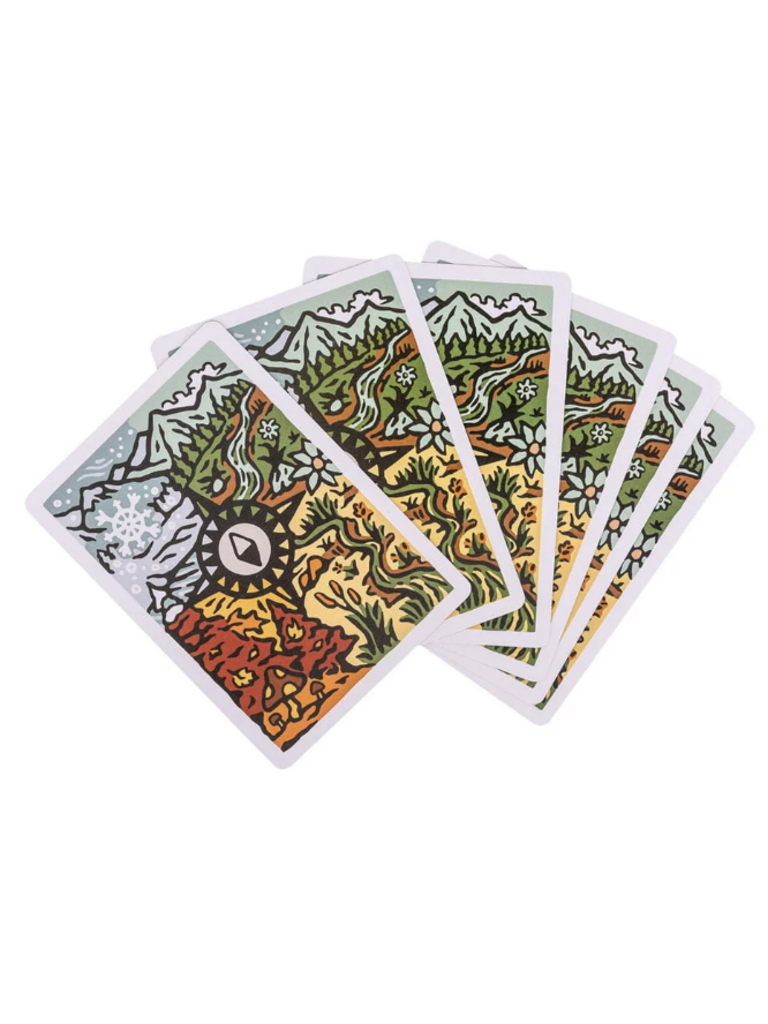 Seasons of Squatch Playing Cards