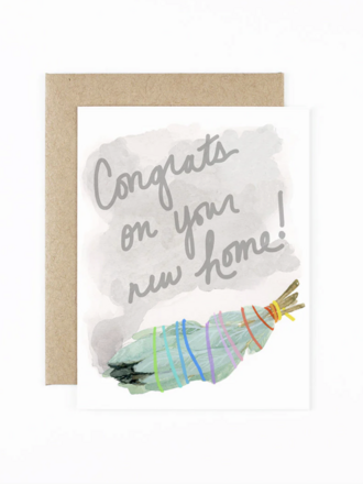 Housewarming Card - Sage