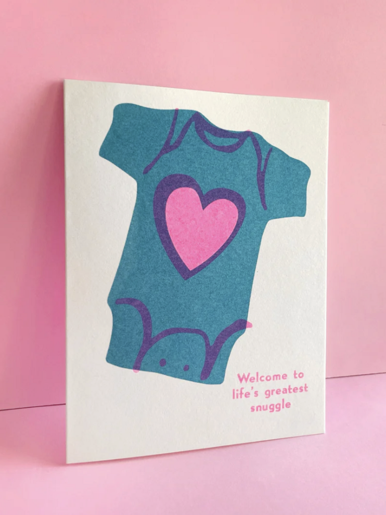 New Baby Card - Greatest Snuggle