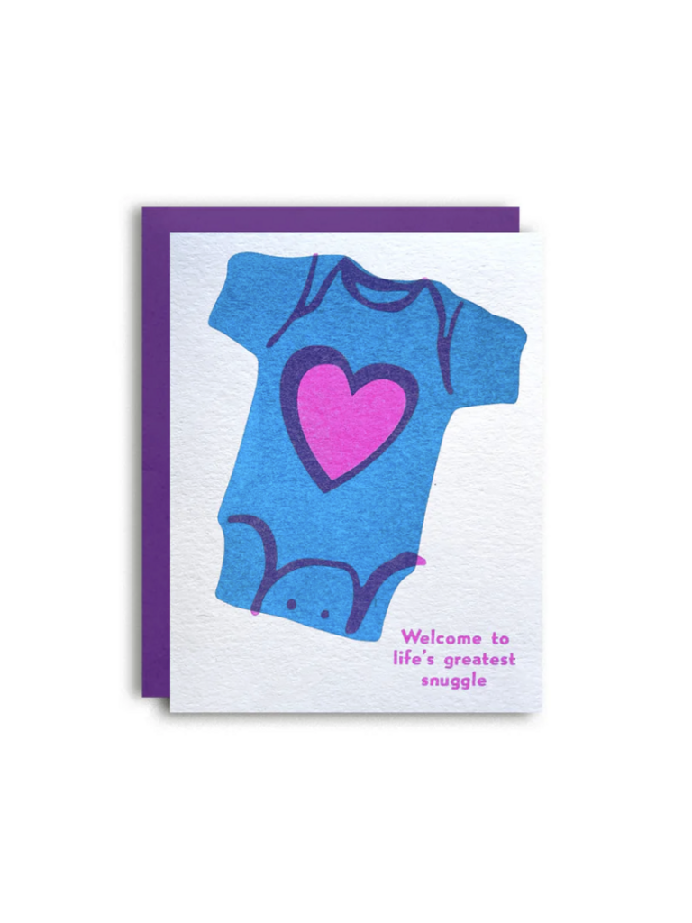 New Baby Card - Greatest Snuggle