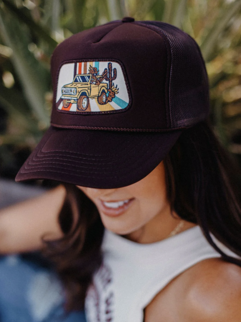 Bronco Rope Trucker Hat
