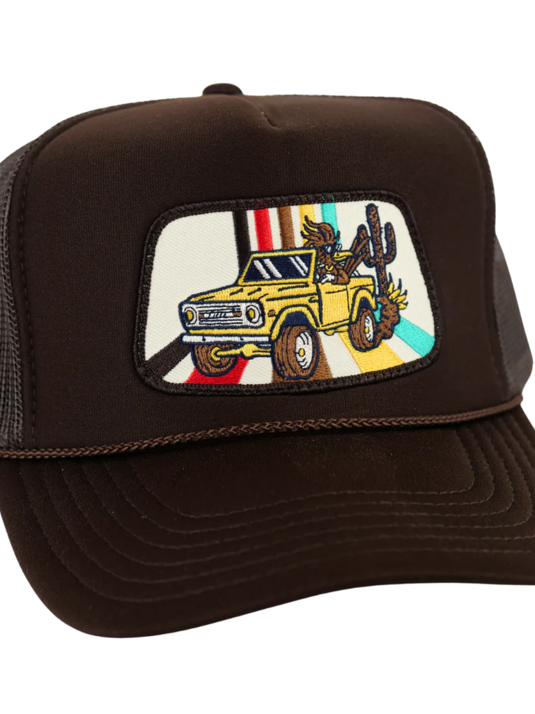 Bronco Rope Trucker Hat