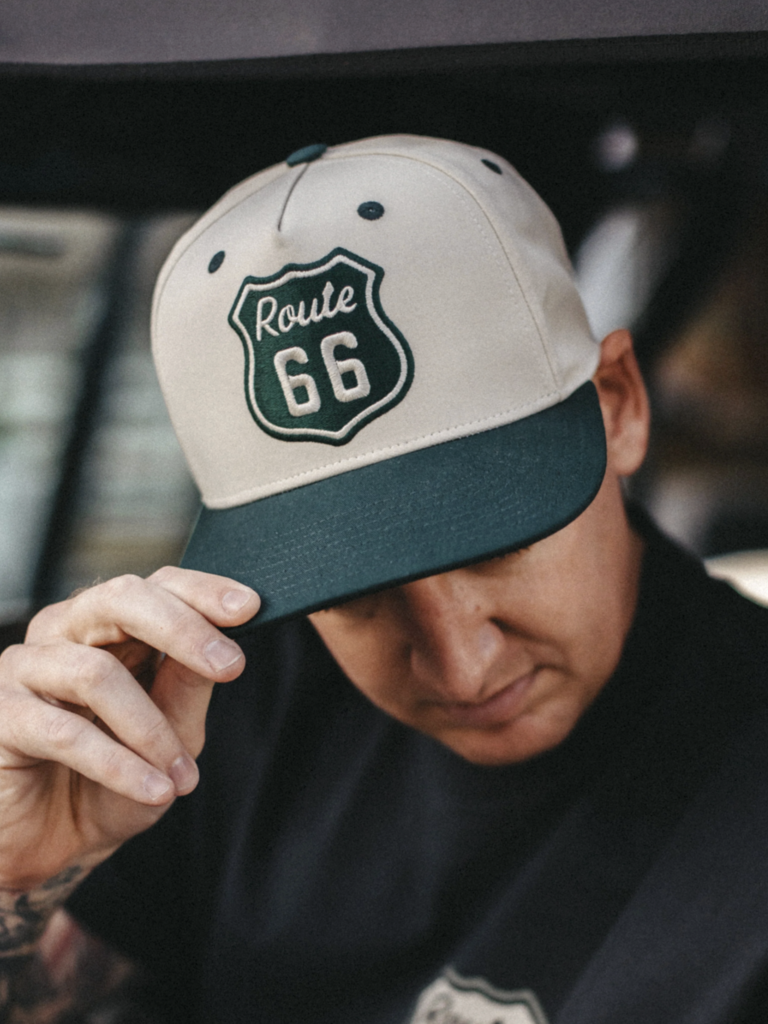 Route 66 Two-Tone Hat