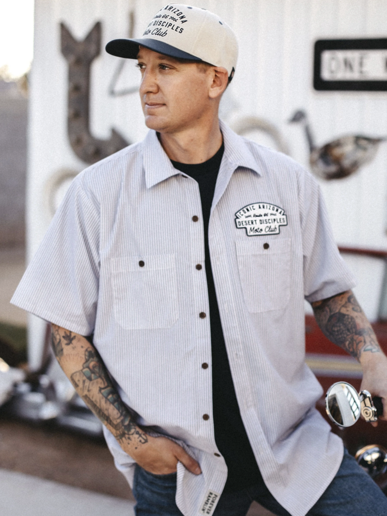 Moto Club Mechanic Shirt - Route 66