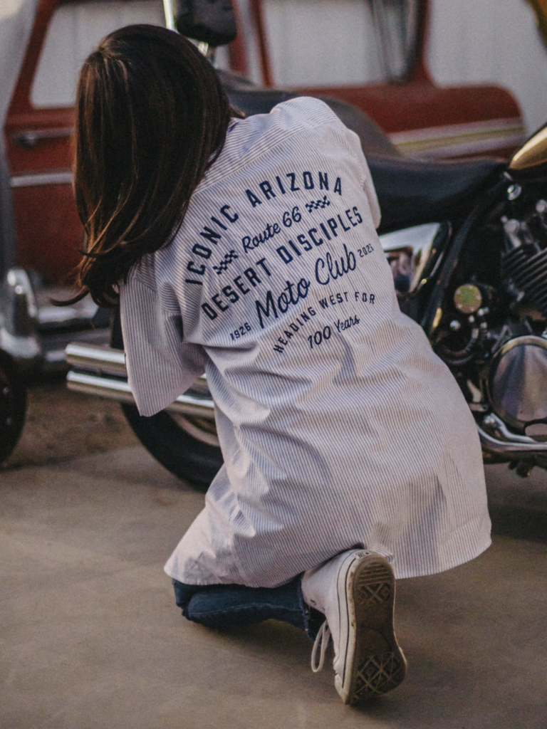 Moto Club Mechanic Shirt - Route 66