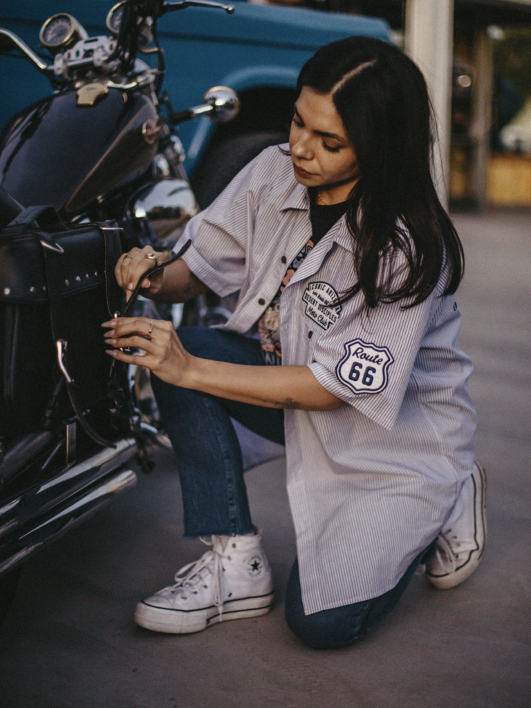 Moto Club Mechanic Shirt - Route 66