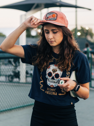 1421 - iconic arizona Soul Of The West Cropped T-Shirt