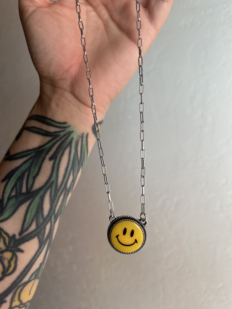 Smile Face Necklace