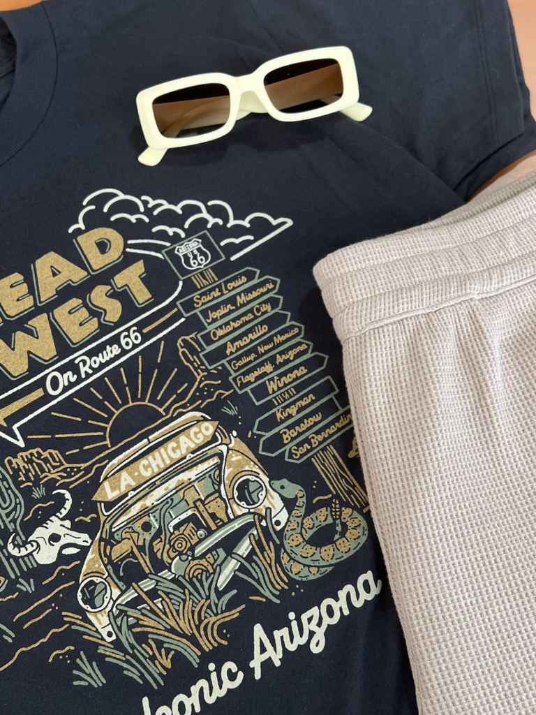 Head West Cropped T-Shirt
